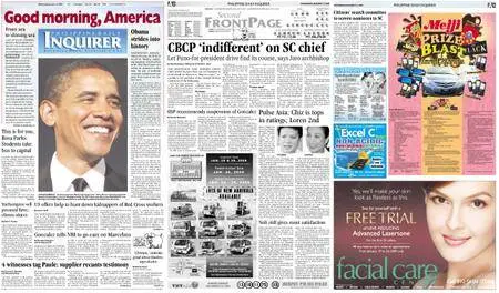 Philippine Daily Inquirer – January 21, 2009