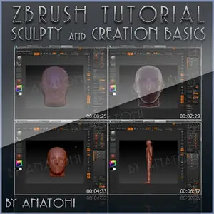 ZBrush Tutorial - Sculpty and Creation Basics