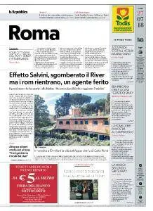 la Repubblica Roma - 27 Luglio 2018