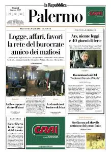 la Repubblica Palermo - 1 Agosto 2019