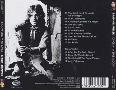 Frankie Miller - Once In A Blue Moon (1972) {2003 Eagle}