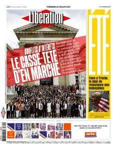 Libération du Vendredi 21 Jullet 2017