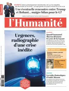 L'Humanite du Mardi 27 Août 2019