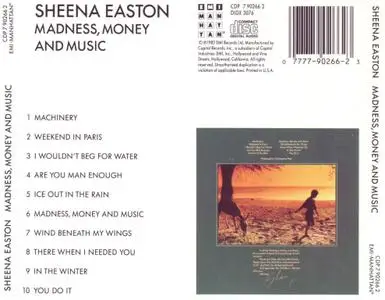 Sheena Easton - Madness, Money And Music (1982) [1987, Reissue]