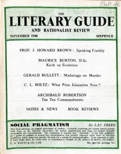 New Humanist - The Literary Guide, November 1948