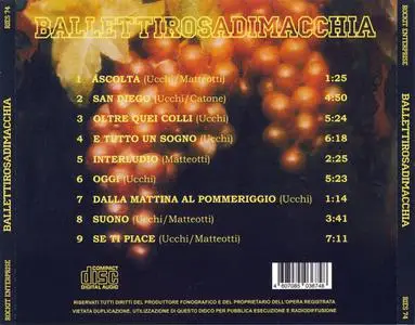 Ballettirosadimacchia - Ballettirosadimacchia (1974/2021)