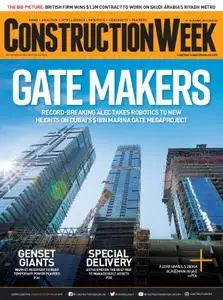 Construction Week Middle East – January 12, 2019