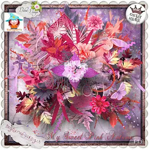 Scrap Kit: My Sweet Pink Autumn