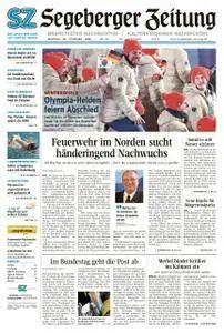 Segeberger Zeitung - 26. Februar 2018