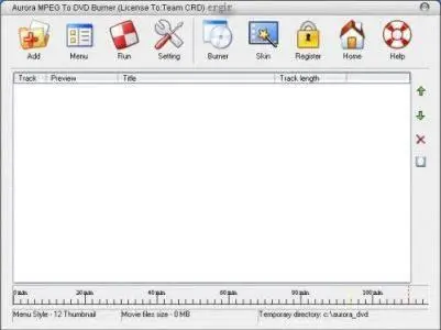 Portable Aurora MPEG to DVD Burner v5.1.14