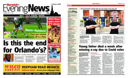 Norwich Evening News – July 13, 2023