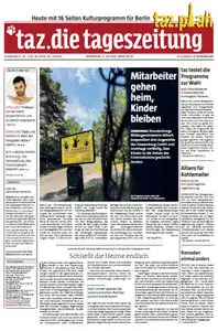 Tageszeitung TAZ vom 11 Juli 2013