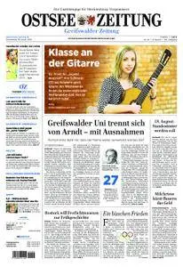Ostsee Zeitung Greifswalder Zeitung - 18. Januar 2018