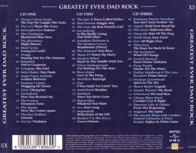 V.A. - Greatest Ever! Dad Rock: The Definitive Collection (3CD Box Set, 2016)