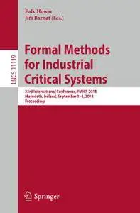 Formal Methods for Industrial Critical Systems