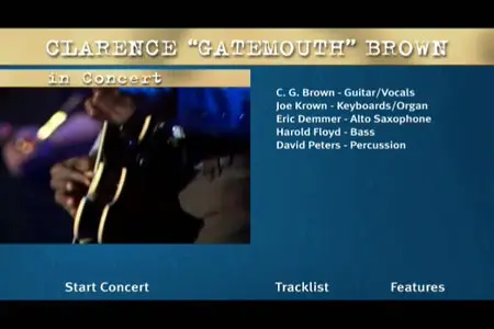 Clarence Gatemouth Brown - In Concert (2004)
