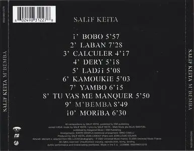 Salif Keita - M'Bemba (2005) {EmArcy--Universal 0602498312278}