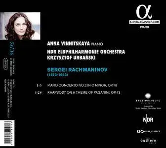 Anna Vinnitskaya - Rachmaninov: Piano Concerto No. 2 in C Minor & Rhapsody on a Theme of Paganini (2017)