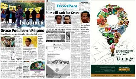 Philippine Daily Inquirer – August 07, 2015