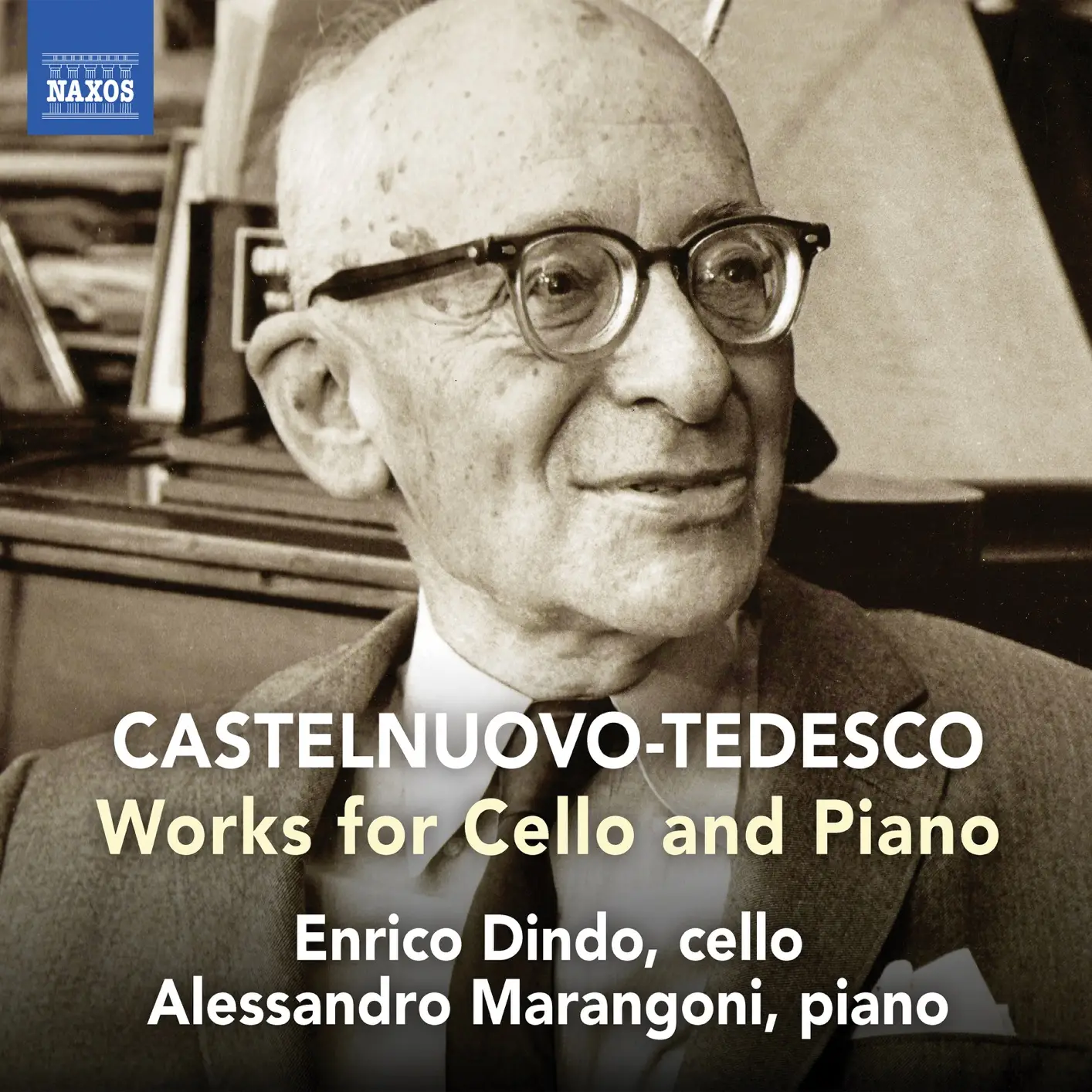 Enrico Dindo - Castelnuovo-Tedesco: Works for Cello & Piano (2019) [Official Digital Download 24/96]