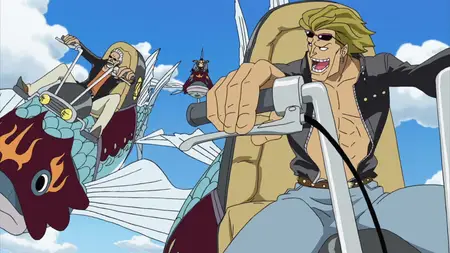 One Piece (1999 S13E06 The Fated Reunion! Save the Imprisoned Fishman Koten Gars
