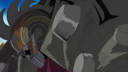 One Piece (1999 S13E06 The Fated Reunion! Save the Imprisoned Fishman Koten Gars