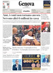 la Repubblica Genova - 14 Luglio 2025
