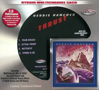 Herbie Hancock - Thrust (1974) [Audio Fidelity 2016] MCH PS3 ISO + DSD64 + Hi-Res FLAC