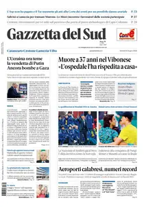 Gazzetta del Sud Catanzaro - 6 Giugno 2025