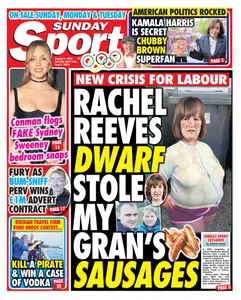 Sunday Sport - 4 August 2024