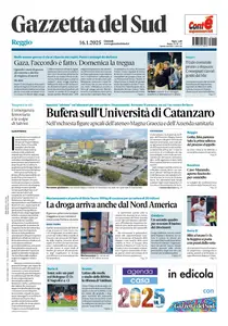 Gazzetta del Sud Reggio Calabria - 16 Gennaio 2025