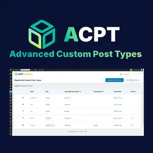Advanced Custom Post Types (ACPT) v2.0.66