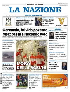 La Nazione Pistoia Montecatini - 7 Maggio 2025