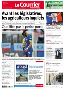 Le Courrier de l'Ouest Angers - 26 Juin 2024