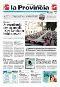 La Provincia Pavese - 6 Luglio 2025