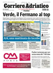Corriere Adriatico Fermo - 1 Novembre 2025