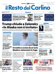 Il Resto del Carlino Modena - 12 Agosto 2025