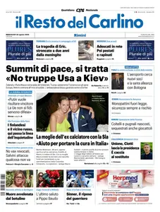Il Resto del Carlino Rimini - 20 Agosto 2025