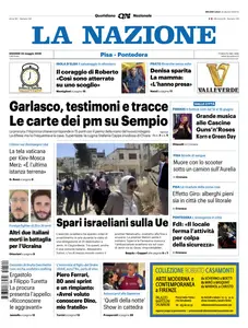 La Nazione Pisa Pontedera - 22 Maggio 2025
