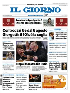 Il Giorno Milano Metropoli - 16 Luglio 2025