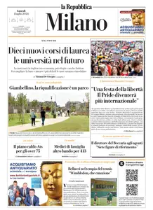 la Repubblica Milano - 1 Luglio 2024