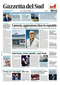 Gazzetta del Sud Catanzaro - 13 Novembre 2024