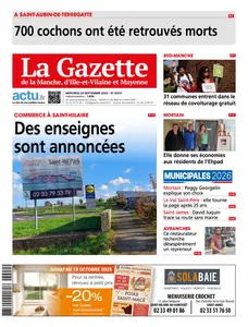 La Gazette de la Manche - 24 Septembre 2025