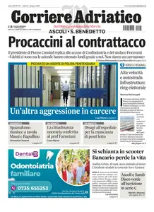 Corriere Adriatico Ascoli - 7 Giugno 2025