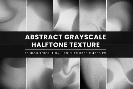 EE - Abstract Grayscale Halftone Texture JBDURE7