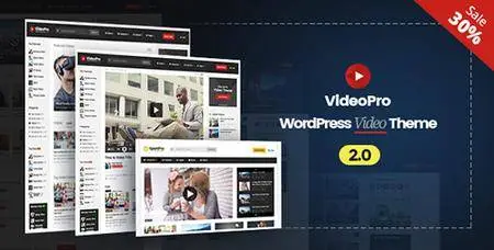 ThemeForest - VideoPro v2.0.8 - Video WordPress Theme - 16677956