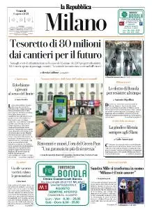 la Repubblica Milano - 6 Agosto 2021
