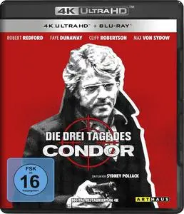 Three Days of the Condor (1975) [4K, Ultra HD]