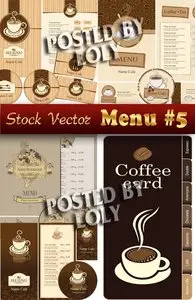 Restaurant menus #5 - Stock Vector