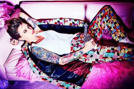 Ruby Rose by Ellen Von Unwerth for Galore Magazine